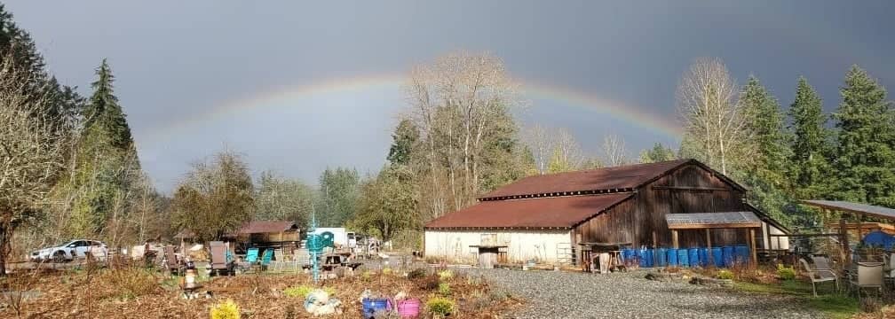 Rainbow over Paradise Farm